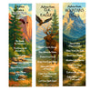 PKG:AMBM-NATPKMTN_Amazon Bookmark 3 Pack - Mountain National Parks
