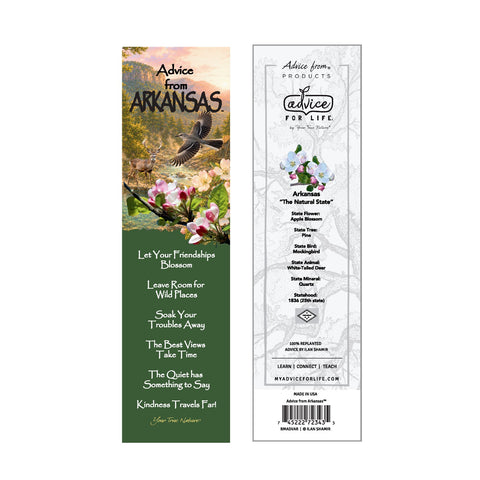 BMADVAR12_Bookmark - Advice Arkansas-12 pack