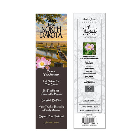 BMADVND12_Bookmark - Advice North Dakota-12 pack