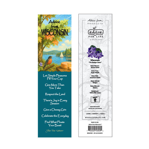 BMADVWI12_Bookmark - Advice Wisconsin-12 pack