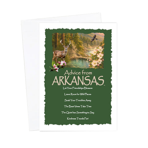 GCADVAR-BLANK_Greeting Card - Blank - Advice Arkansas-Single